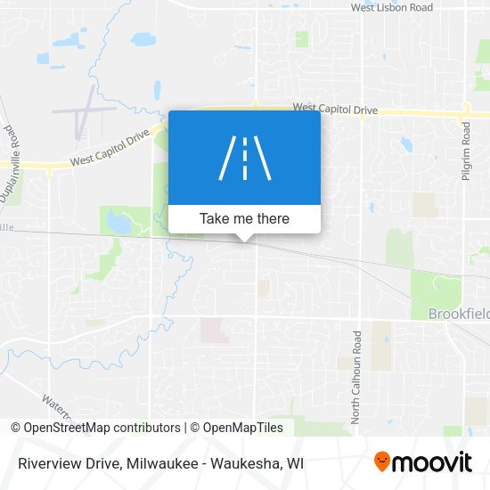 Riverview Drive map