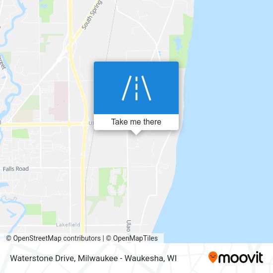 Waterstone Drive map
