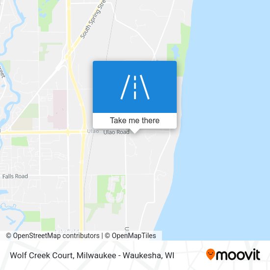 Wolf Creek Court map