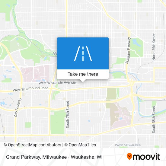 Mapa de Grand Parkway