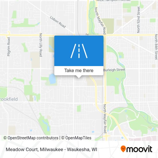 Mapa de Meadow Court