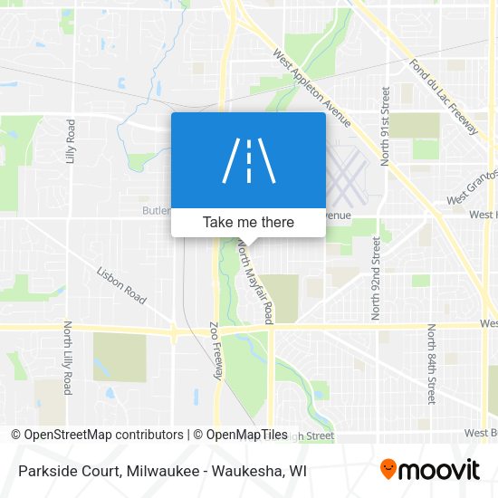 Parkside Court map