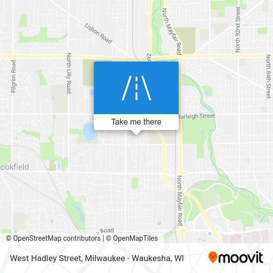 Mapa de West Hadley Street