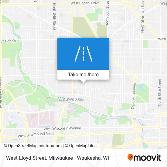 Mapa de West Lloyd Street
