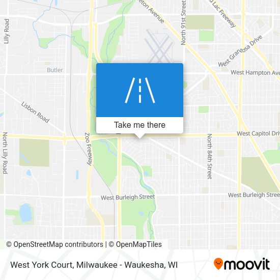 West York Court map