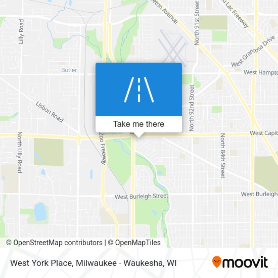 West York Place map