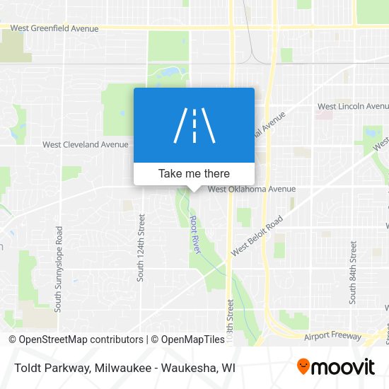 Mapa de Toldt Parkway