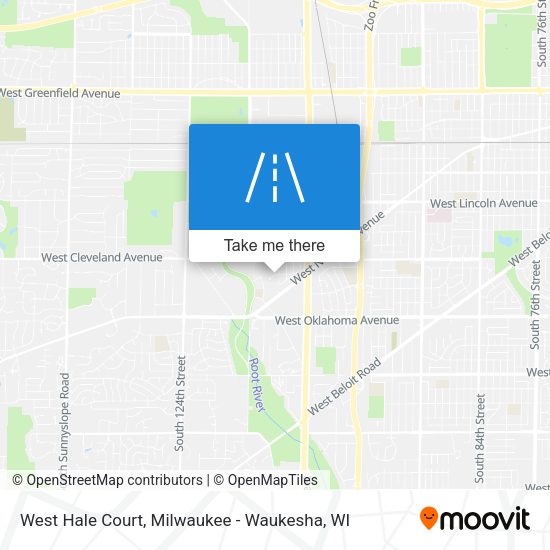 West Hale Court map