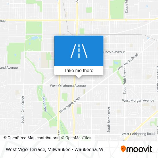 West Vigo Terrace map