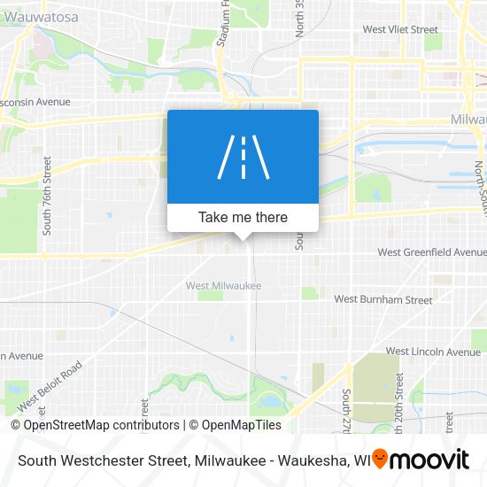 South Westchester Street map