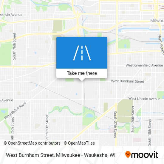 Mapa de West Burnham Street
