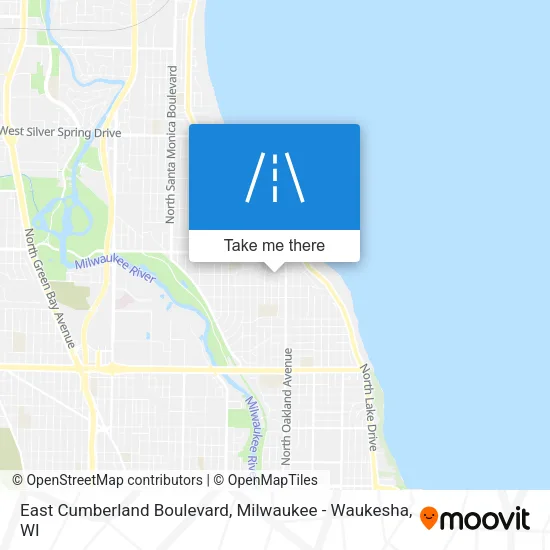Mapa de East Cumberland Boulevard