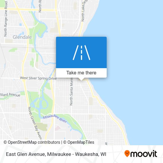 Mapa de East Glen Avenue