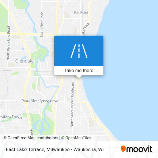 Mapa de East Lake Terrace