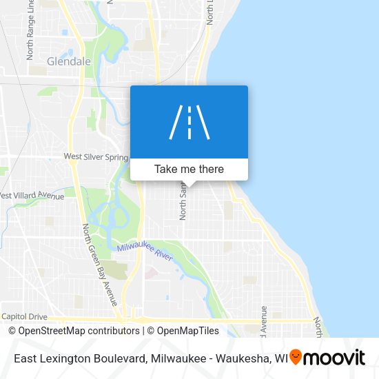 East Lexington Boulevard map