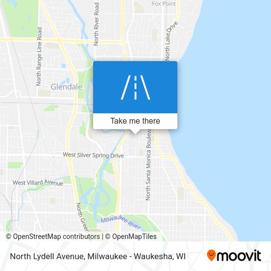 North Lydell Avenue map