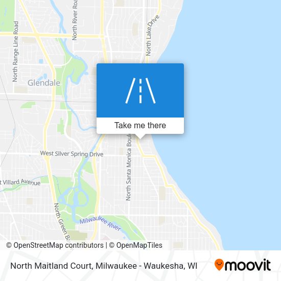 North Maitland Court map