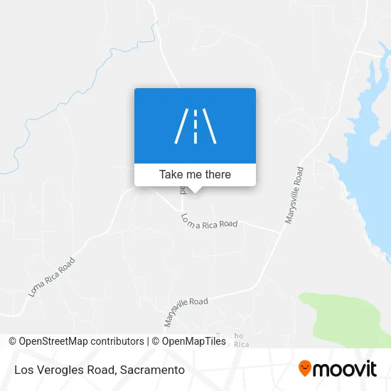 Los Verogles Road map