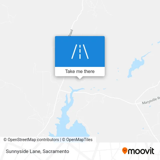 Sunnyside Lane map