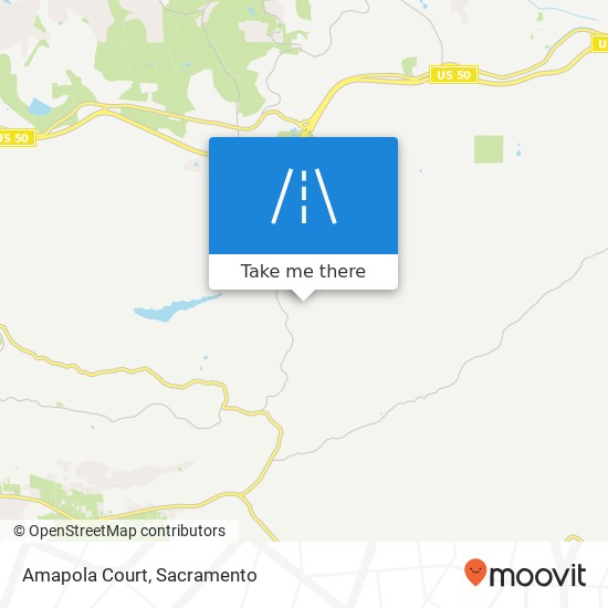 Mapa de Amapola Court