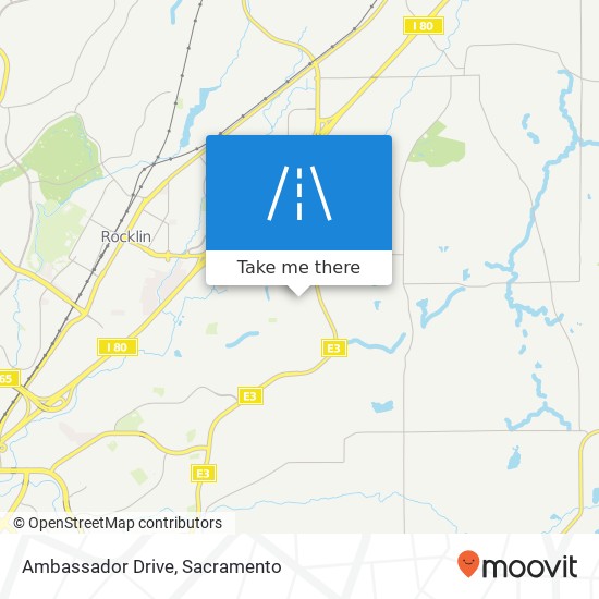 Ambassador Drive map