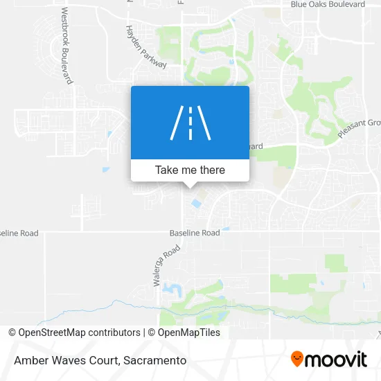 Amber Waves Court map