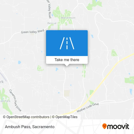 Ambush Pass map