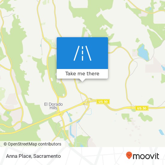 Anna Place map