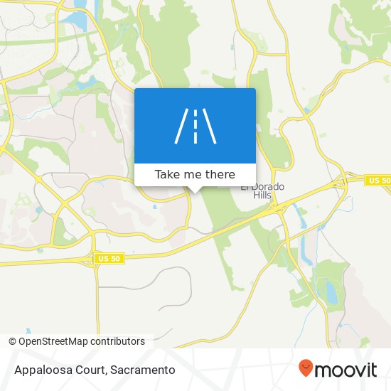 Appaloosa Court map