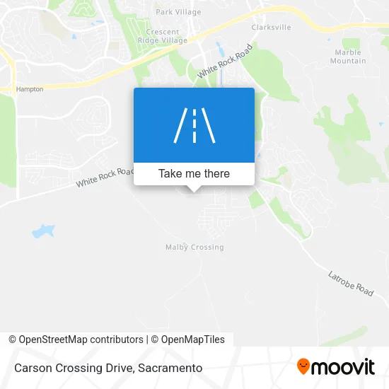 Carson Crossing Drive map
