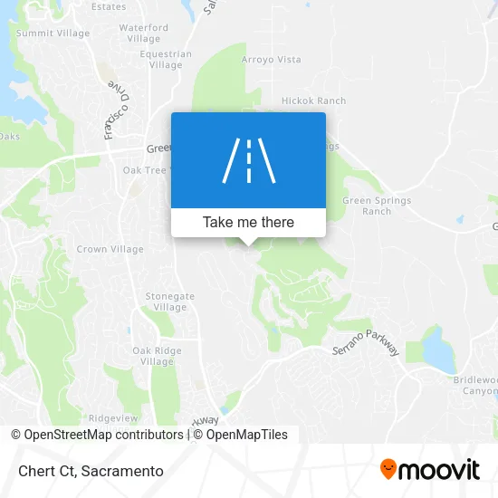 Chert Ct map