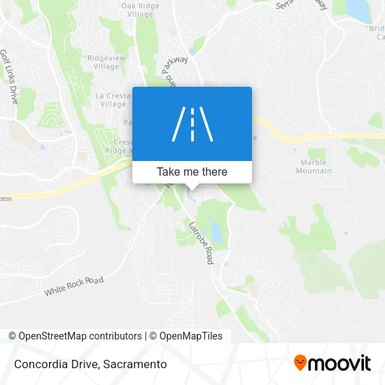 Concordia Drive map