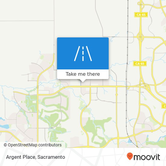 Argent Place map