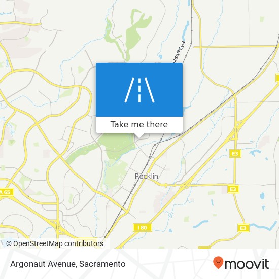 Argonaut Avenue map