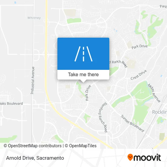 Arnold Drive map