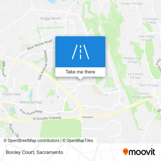 Bonley Court map