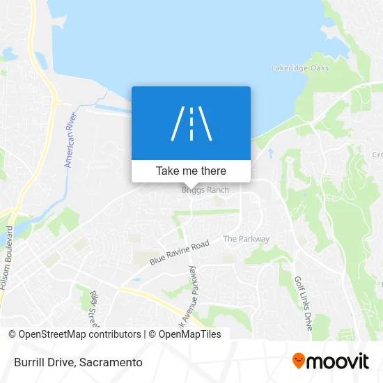 Burrill Drive map