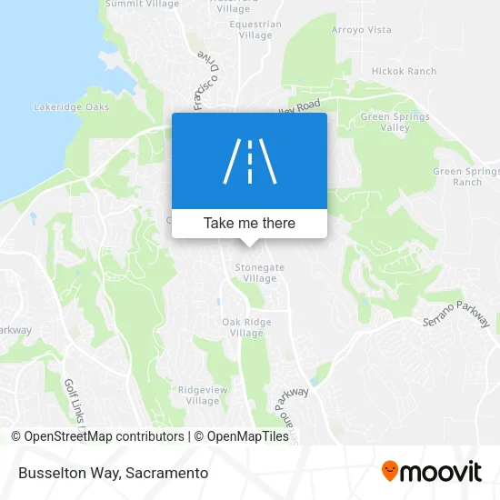 Busselton Way map