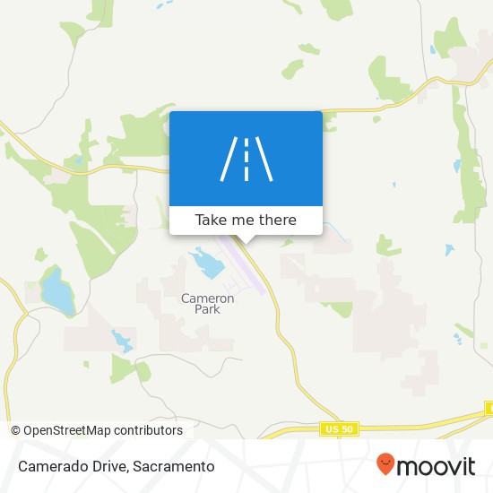 Camerado Drive map