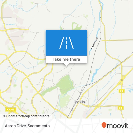 Aaron Drive map