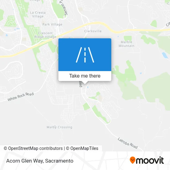 Acorn Glen Way map