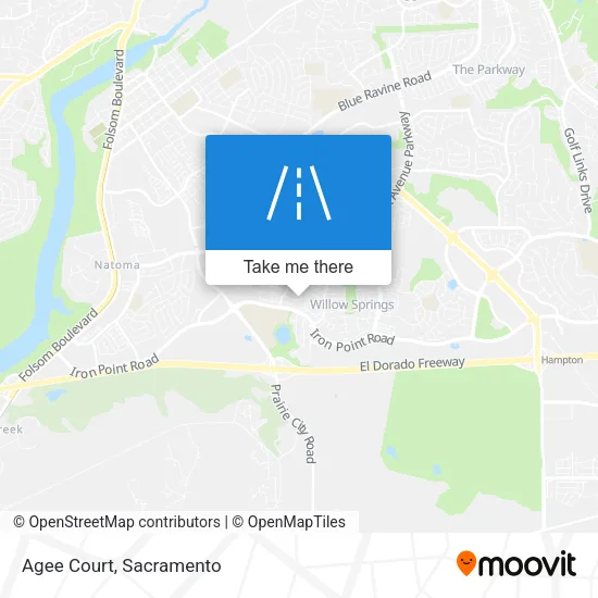 Agee Court map