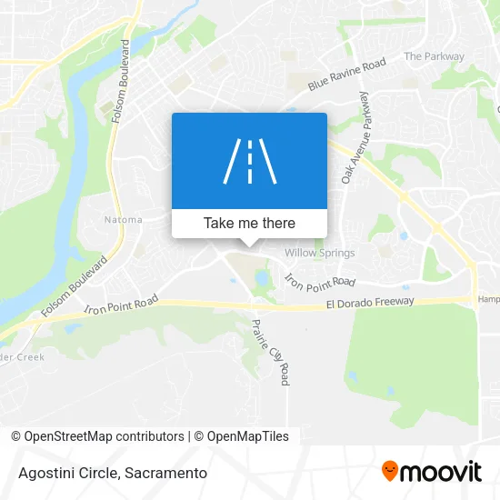 Mapa de Agostini Circle