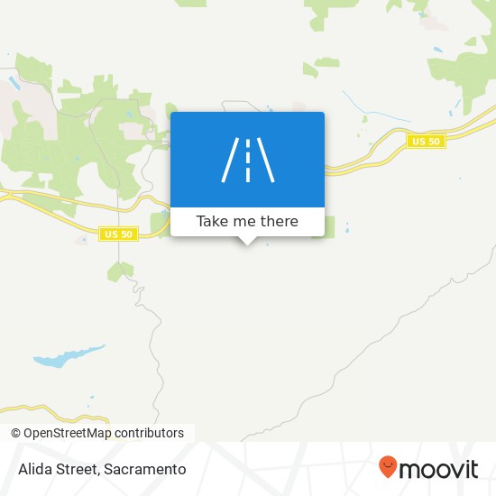 Alida Street map