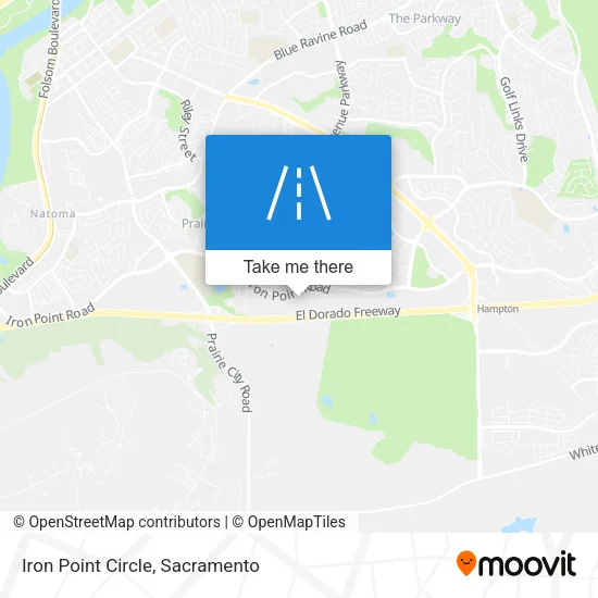Iron Point Circle map