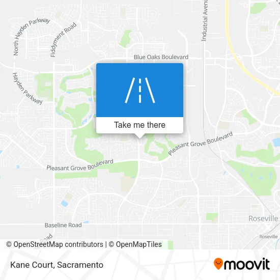 Kane Court map