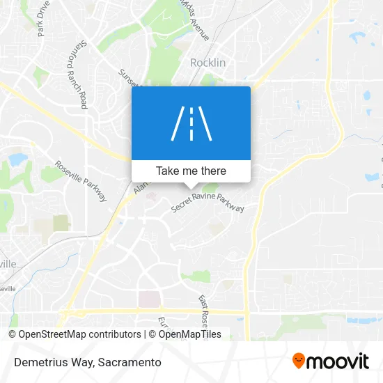 Mapa de Demetrius Way