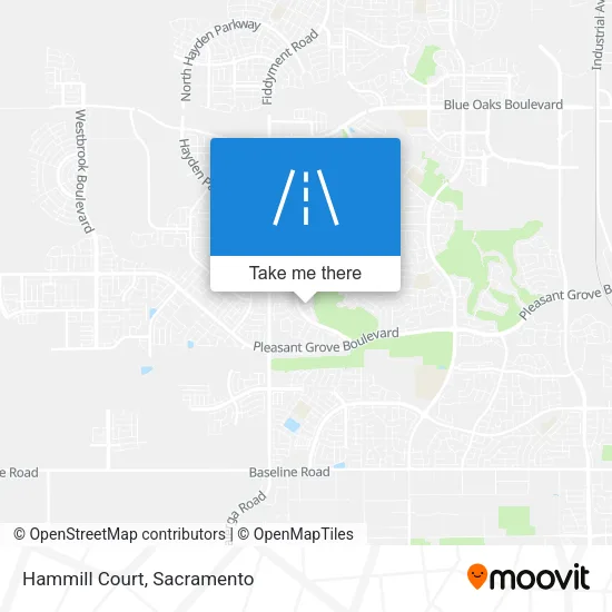 Hammill Court map