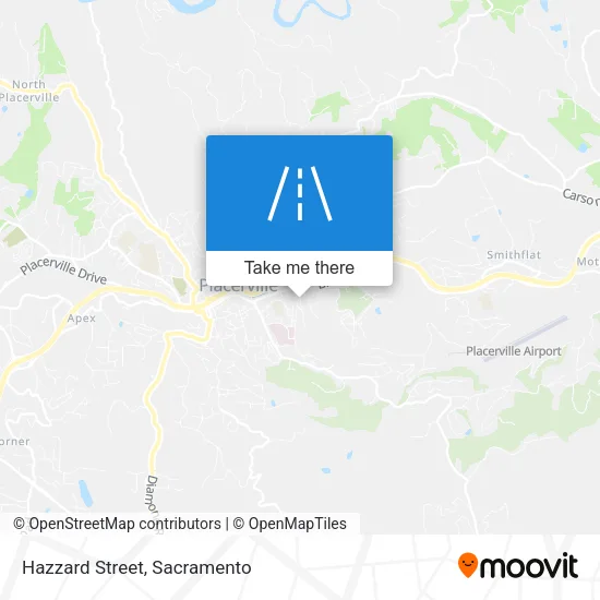 Hazzard Street map