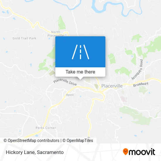 Mapa de Hickory Lane